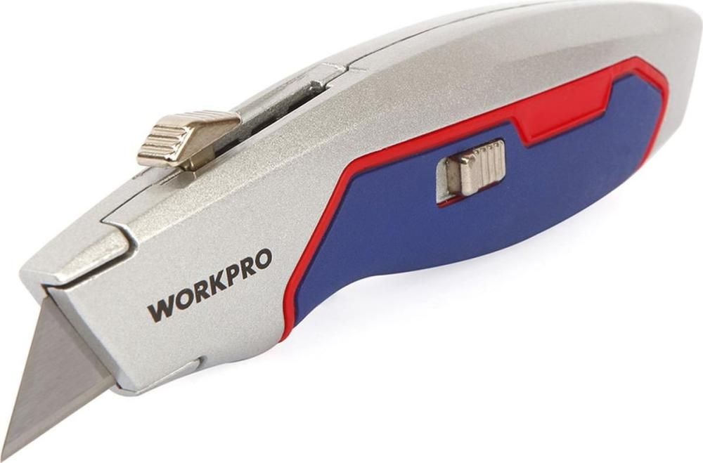 Нож строительный Workpro WP213011
