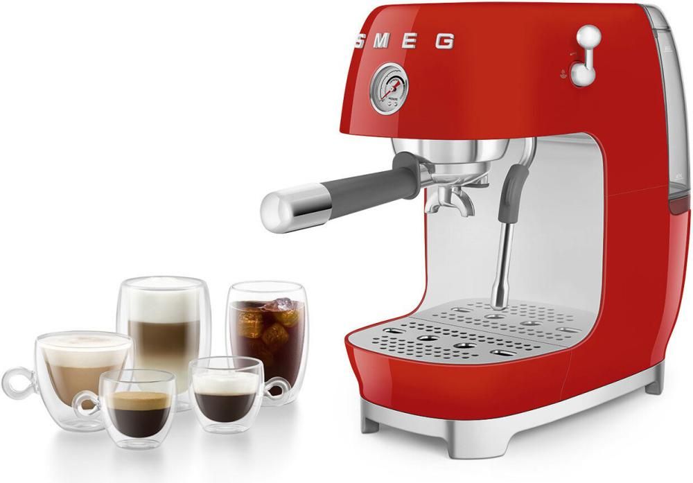 Рожковая кофеварка Smeg ECF03RDEU