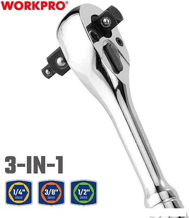 Вороток с трещоткой Workpro WP271014