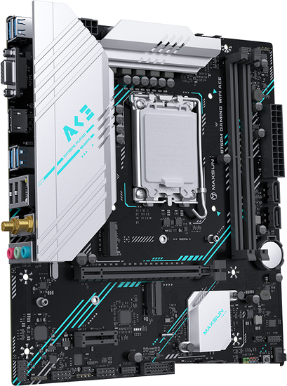 Материнская плата Maxsun B760M Gaming WiFi Ace