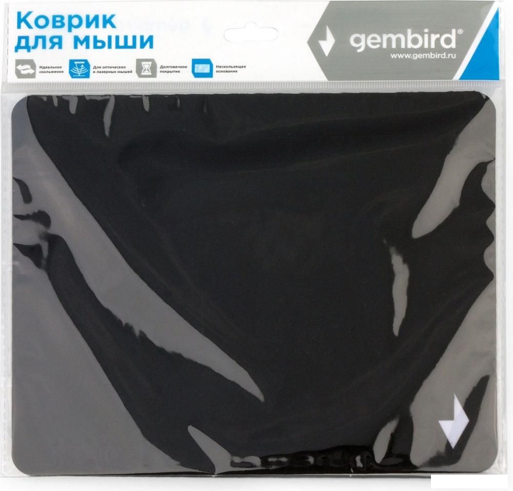 Коврик для мыши Gembird MP-BLACK-S
