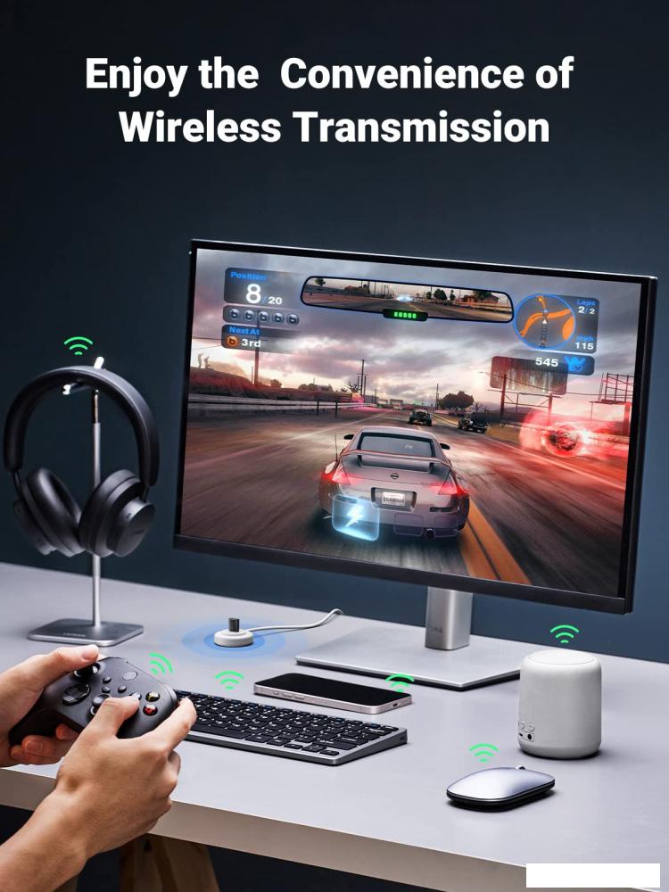 Bluetooth адаптер Ugreen CM390 80889