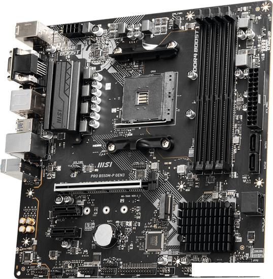 Материнская плата MSI Pro B550M-P Gen3