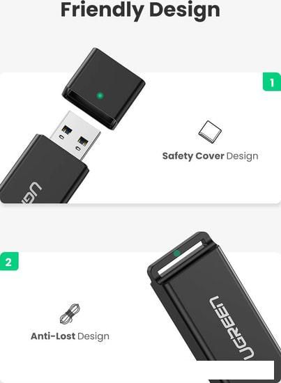 Карт-ридер Ugreen CM104 40752