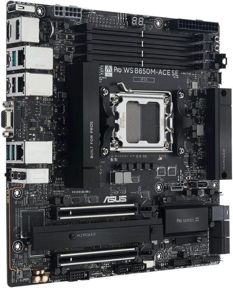 Материнская плата ASUS Pro WS B850M-ACE SE