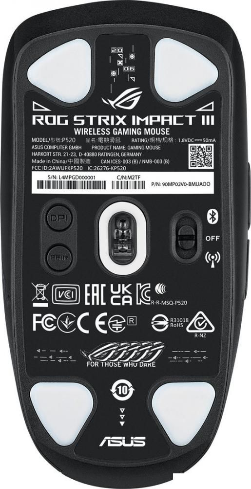 Игровая мышь ASUS ROG Strix Impact III Wireless