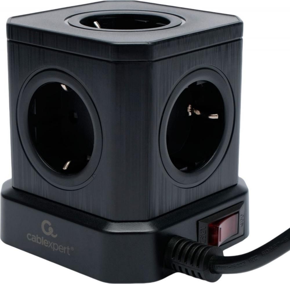 Сетевой фильтр Cablexpert TWR-5-U4-B-2