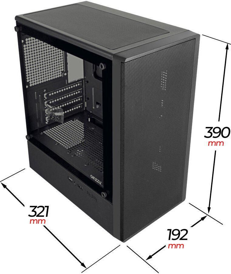 Корпус Ginzzu CL401