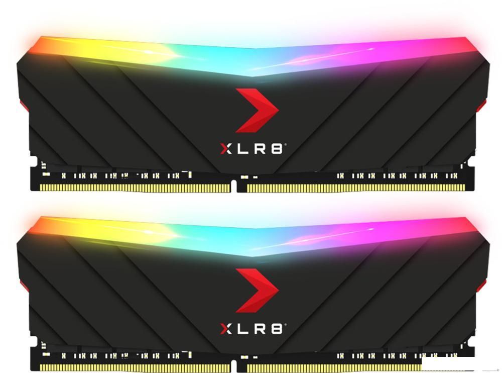 Оперативная память PNY XLR8 Gaming Epic-X RGB 2x8GB DDR4 PC4-25600 MD16GK2D4320016XRGB