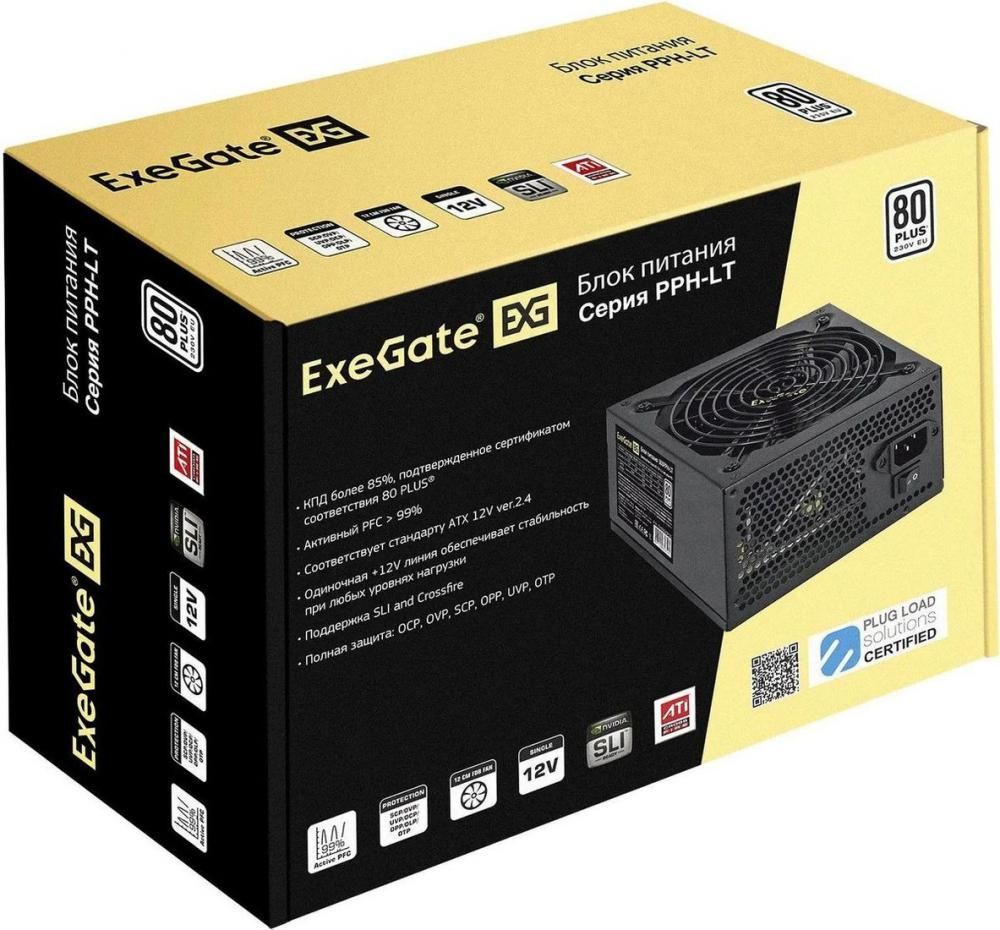 Блок питания ExeGate 1000PPH-LT 80 Plus EX292146RUS-OEM