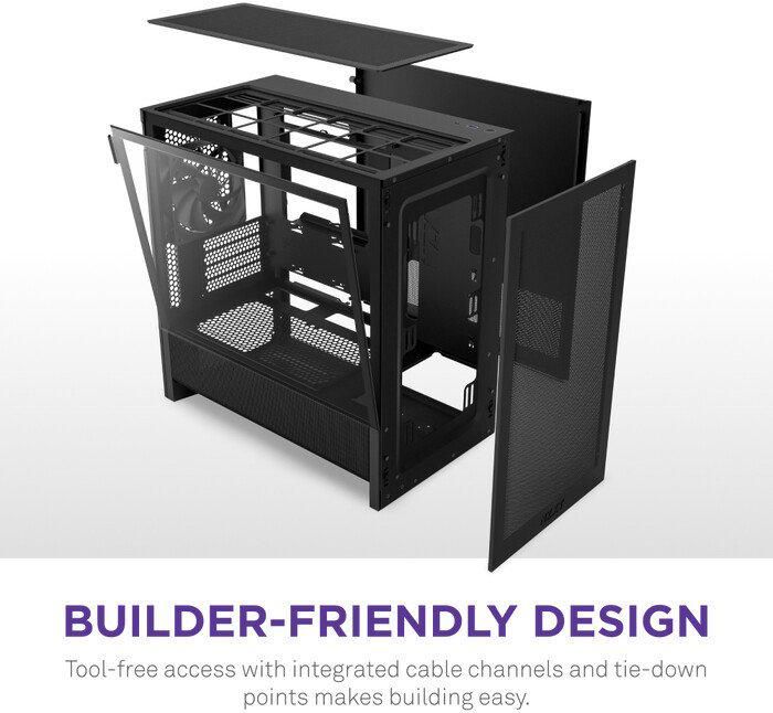 Корпус NZXT H3 Flow CC-H31FB-01