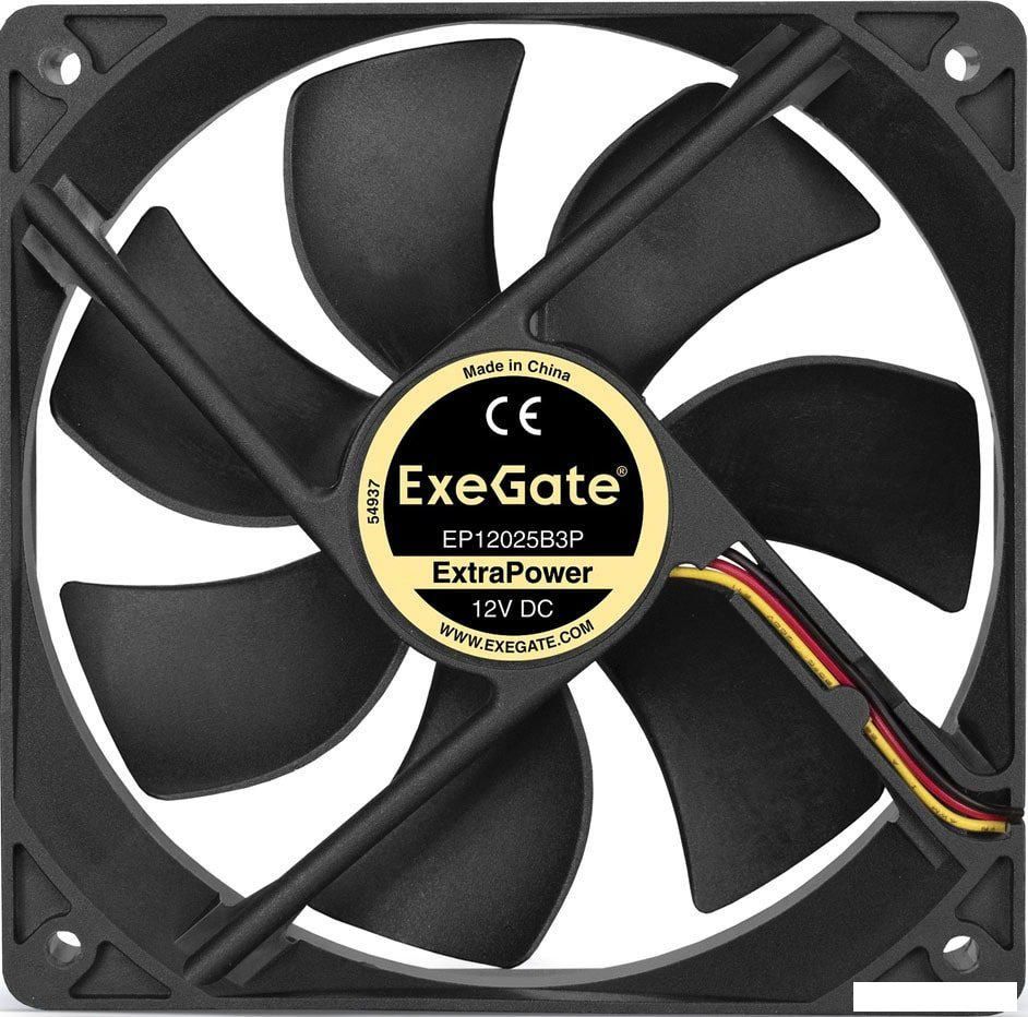 Вентилятор для корпуса ExeGate ExtraPower EP12025B3P EX283386RUS