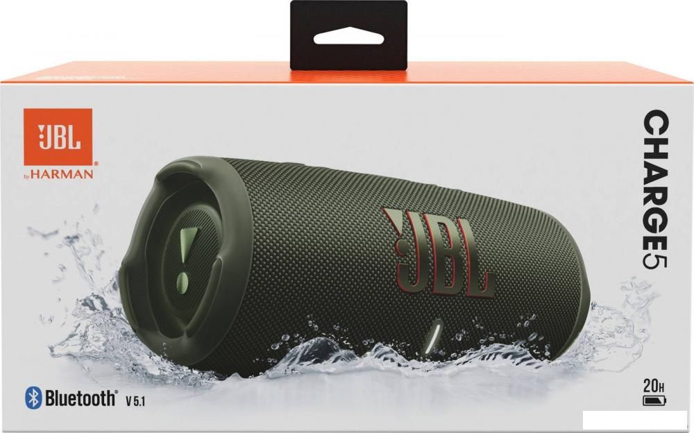 Беспроводная колонка JBL Charge 5 (зеленый)