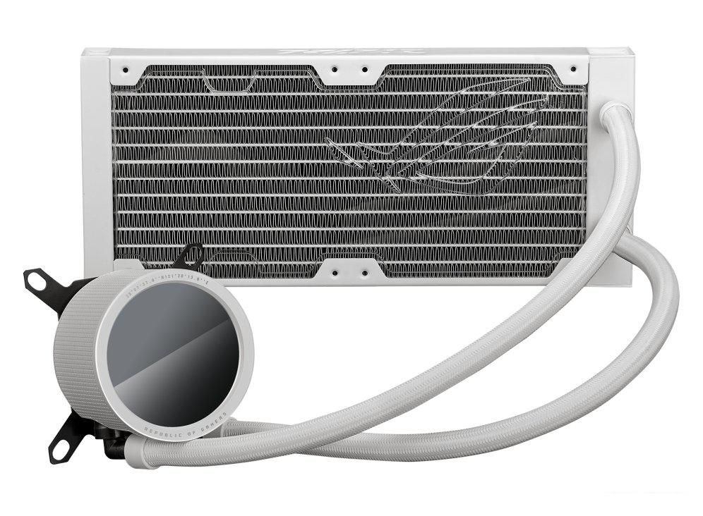 Жидкостное охлаждение для процессора ASUS ROG Ryuo III 240 ARGB White Edition