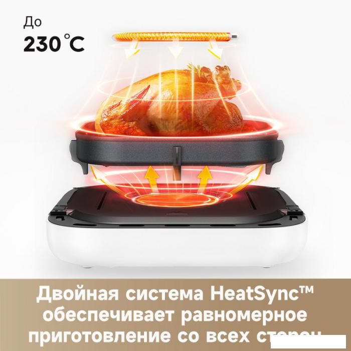 Аэрогрили и аэрофритюрницы Dreame Trouver Air Fryer FD10 Pro VFF12A (белый)