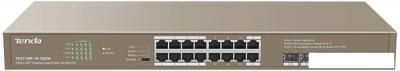 Неуправляемый коммутатор Tenda TEG1118P-16-250W