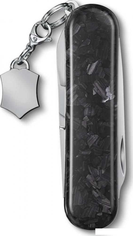 Мультитул Victorinox Classic Brilliant Carbon 0.6221.90 (черный/серебристый)