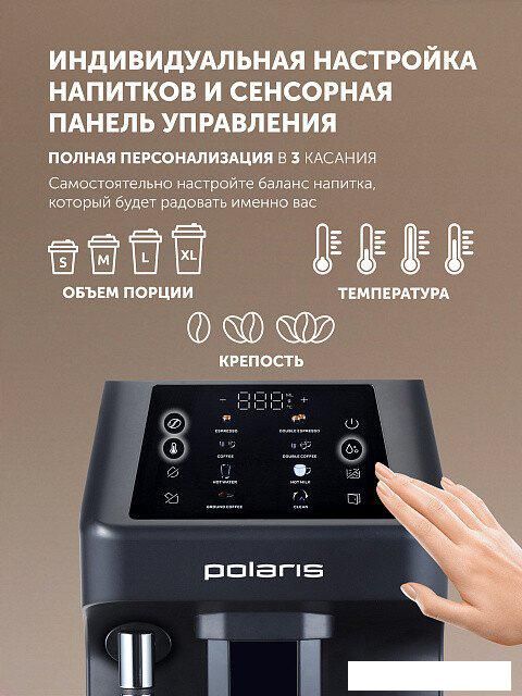 Кофемашина Polaris PACM 2048SW