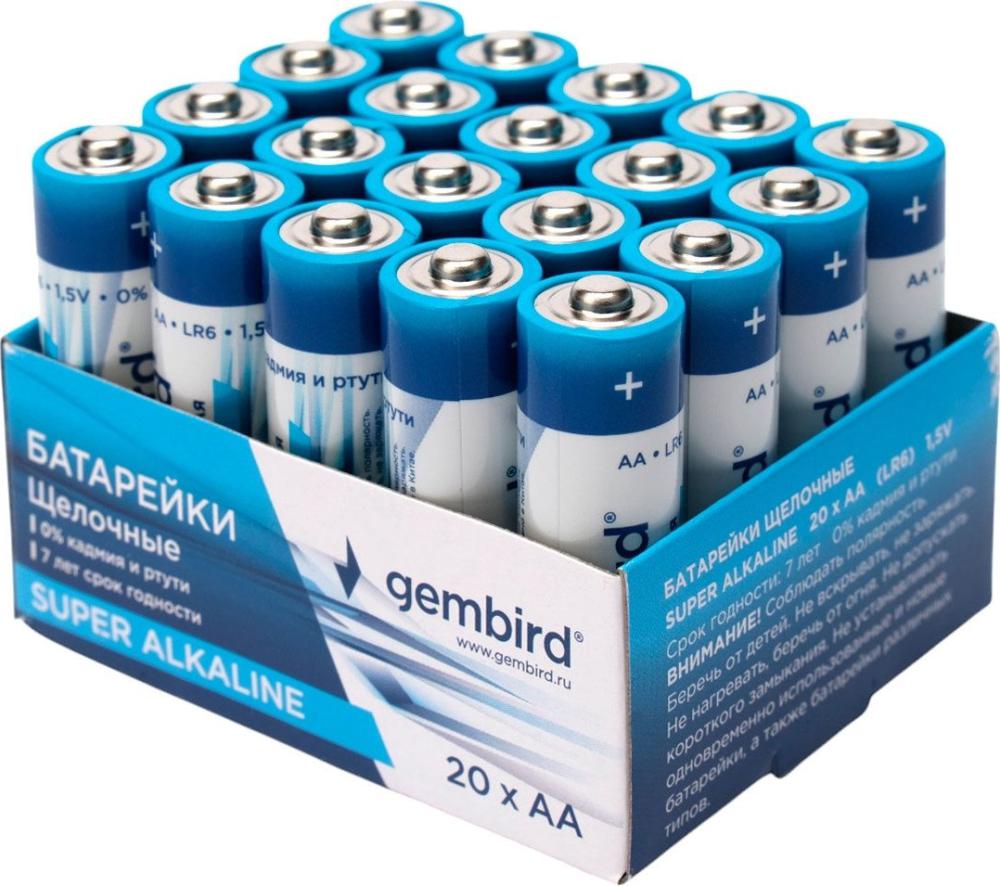 Батарейка Gembird GB-LR6-20B