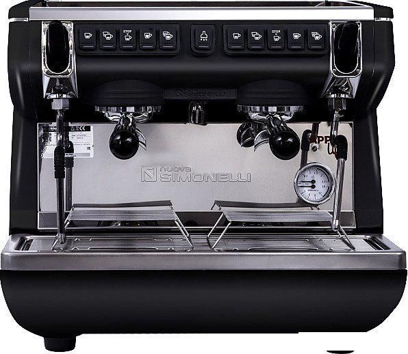 Рожковая кофеварка Nuova Simonelli Appia Life Compact 2 Gr V (черный)
