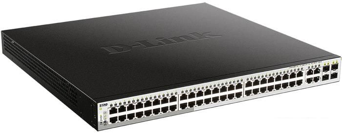 Управляемый коммутатор 2-го уровня D-Link DGS-1210-52MP/FL1A