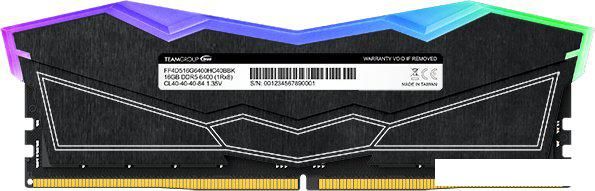 Оперативная память Team T-Force Delta RGB 2x16ГБ DDR5 6000 МГц FF3D532G6000HC28ADC01