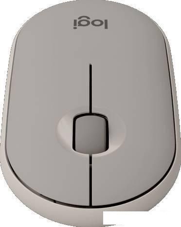 Мышь Logitech M350 Pebble (песочный)
