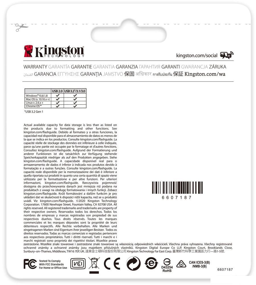 USB Flash Kingston Exodia 64GB