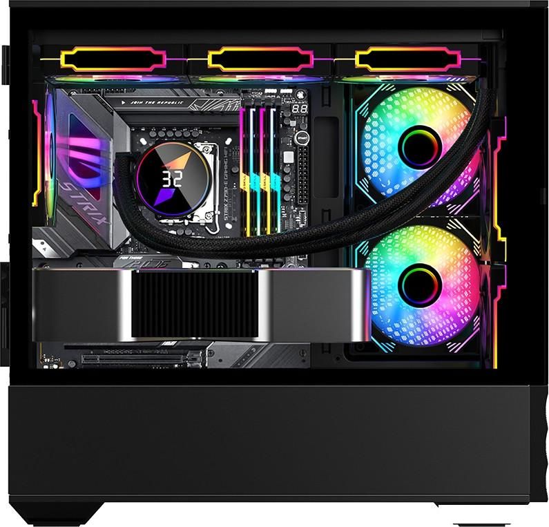 Корпус 1stPlayer DK D7 D7-BK-3F1