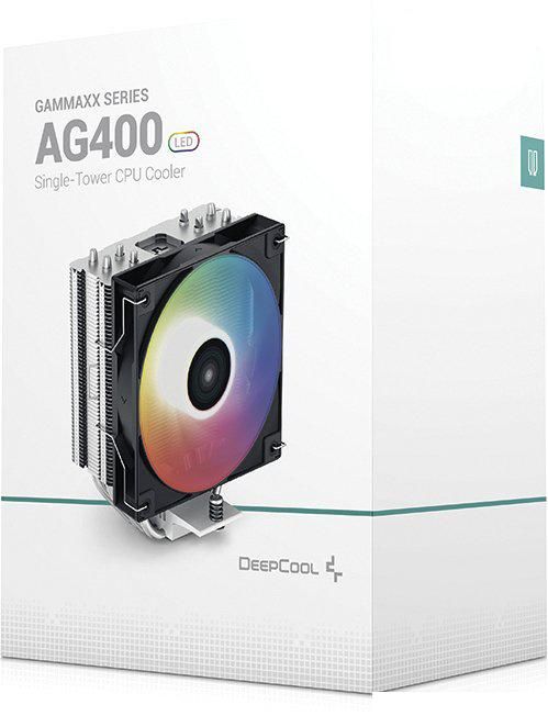 Кулер для процессора DeepCool AG400 LED R-AG400-BKLNMC-G-1