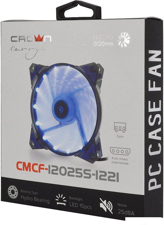 Вентилятор для корпуса CrownMicro CMCF-12025S-1221