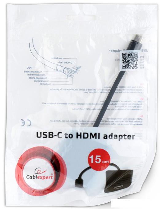 Адаптер Cablexpert A-CM-HDMIF-01