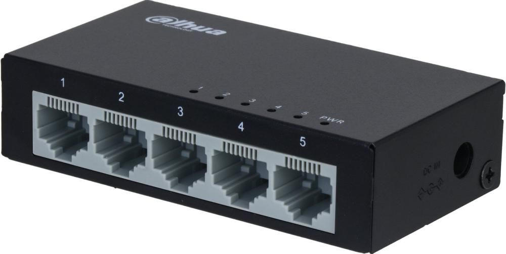 Неуправляемый коммутатор Dahua DH-PFS3005-5ET