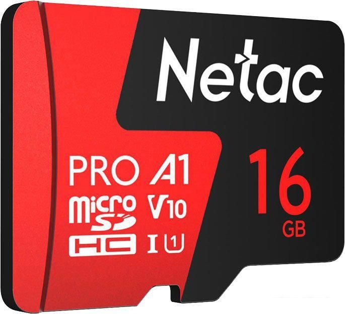 Карта памяти Netac P500 Extreme Pro 16GB NT02P500PRO-016G-R (с адаптером)