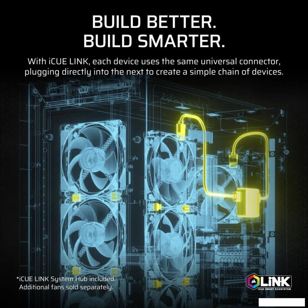 Система жидкостного охлаждения для процессора Corsair iCUE LINK TITAN 240 RX LCD CW-9061022-WW