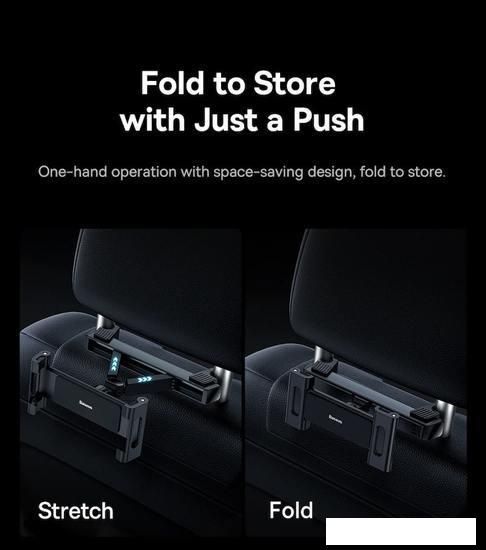 Держатель для планшета Baseus JoyRide Pro Backseat Car Mount SUTQ000001 (черный)