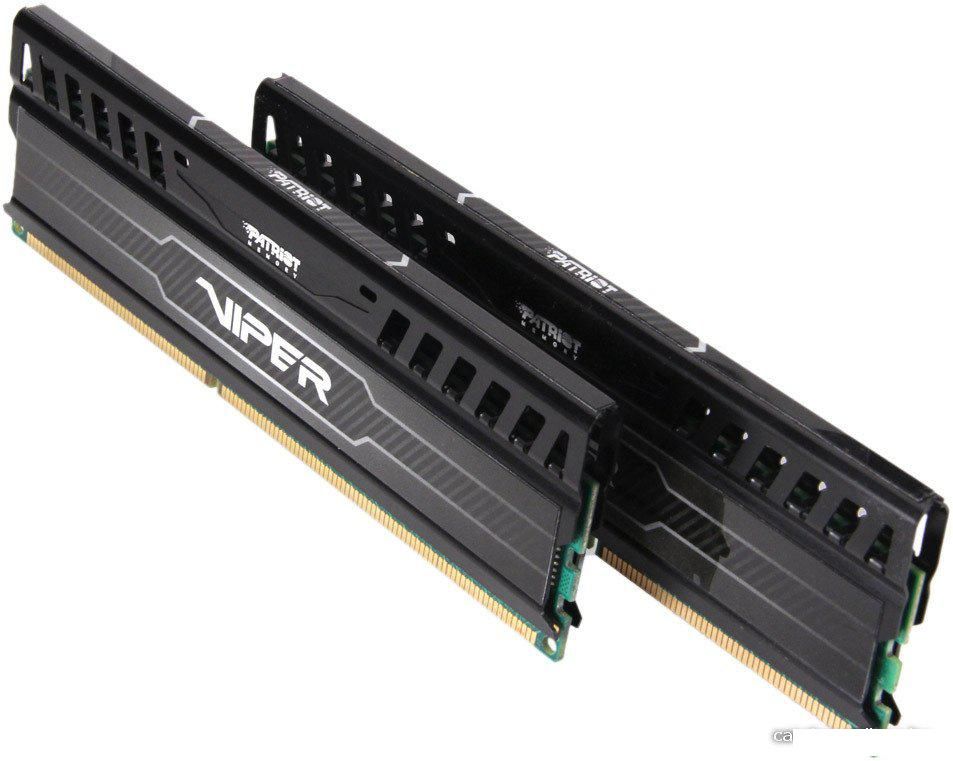 Оперативная память Patriot Viper 3 Black Mamba 2x4GB KIT DDR3 PC3-12800 (PV38G160C9K)