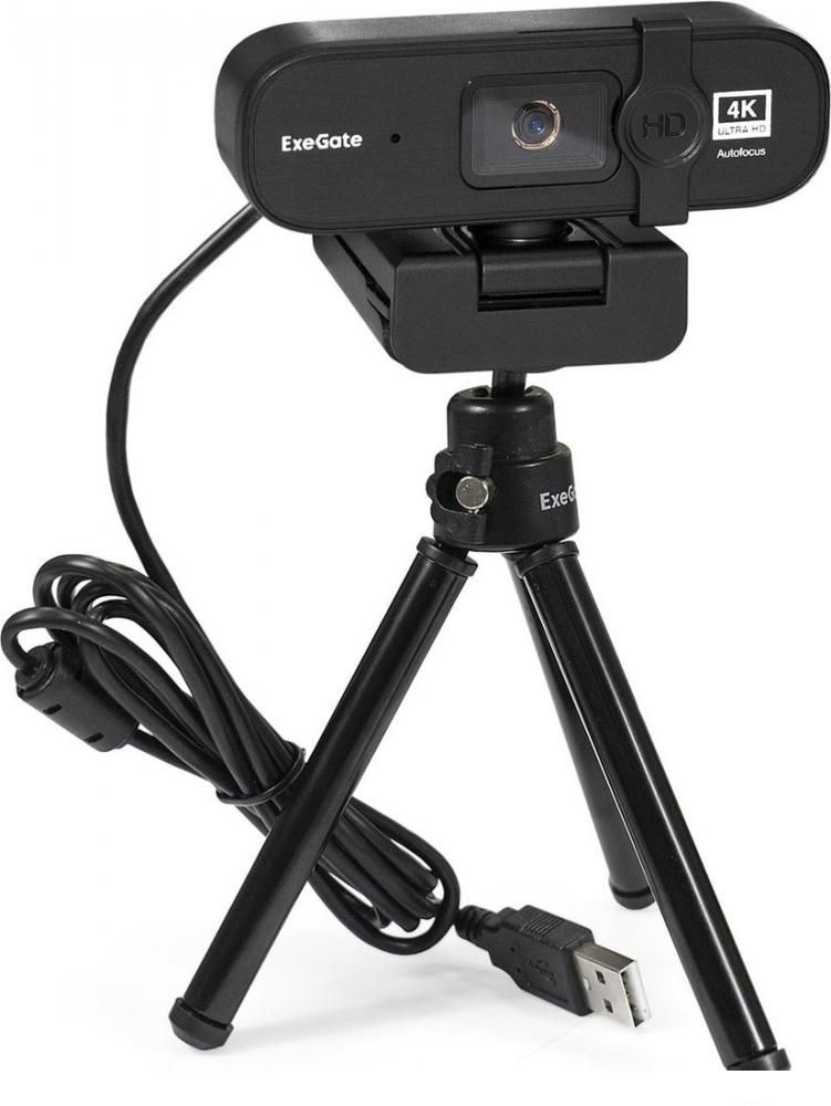 Веб-камера ExeGate Stream HD 4000 4K UHD T-Tripod