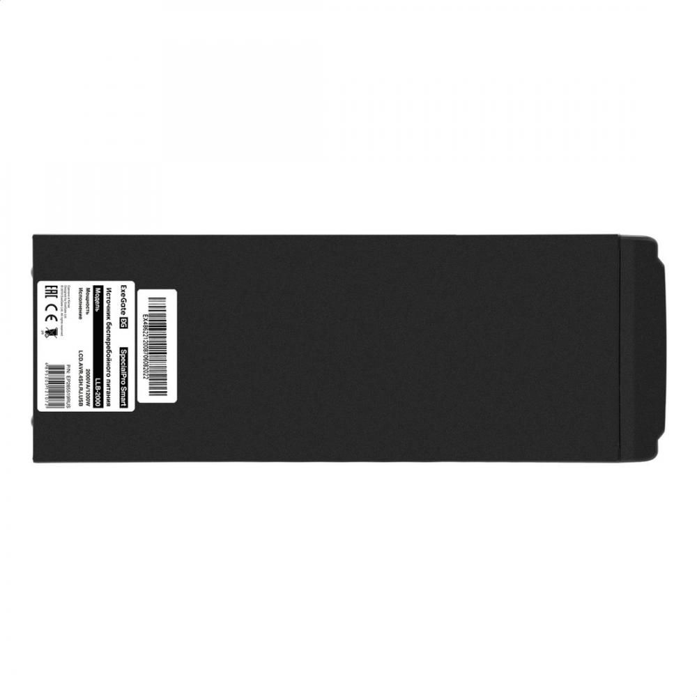 Источник бесперебойного питания ExeGate SpecialPro Smart LLB-2000.LCD.AVR.EURO.RJ.USB