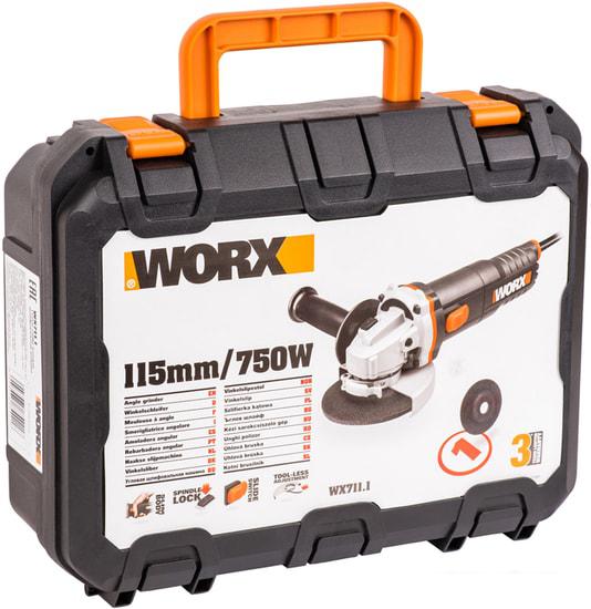 Угловая шлифмашина Worx WX711.1 (кейс)