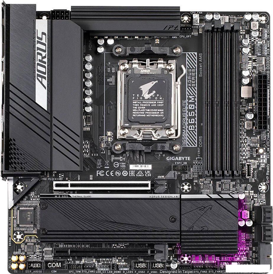 Материнская плата Gigabyte B650M Aorus Elite (rev. 1.0)