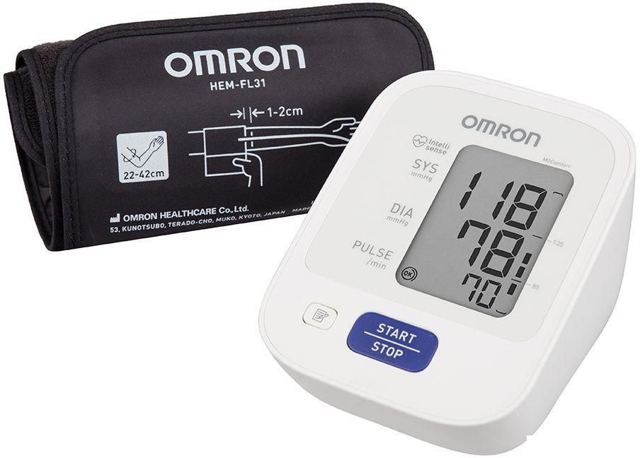 Автоматический тонометр Omron M2 Comfort (с адаптером)