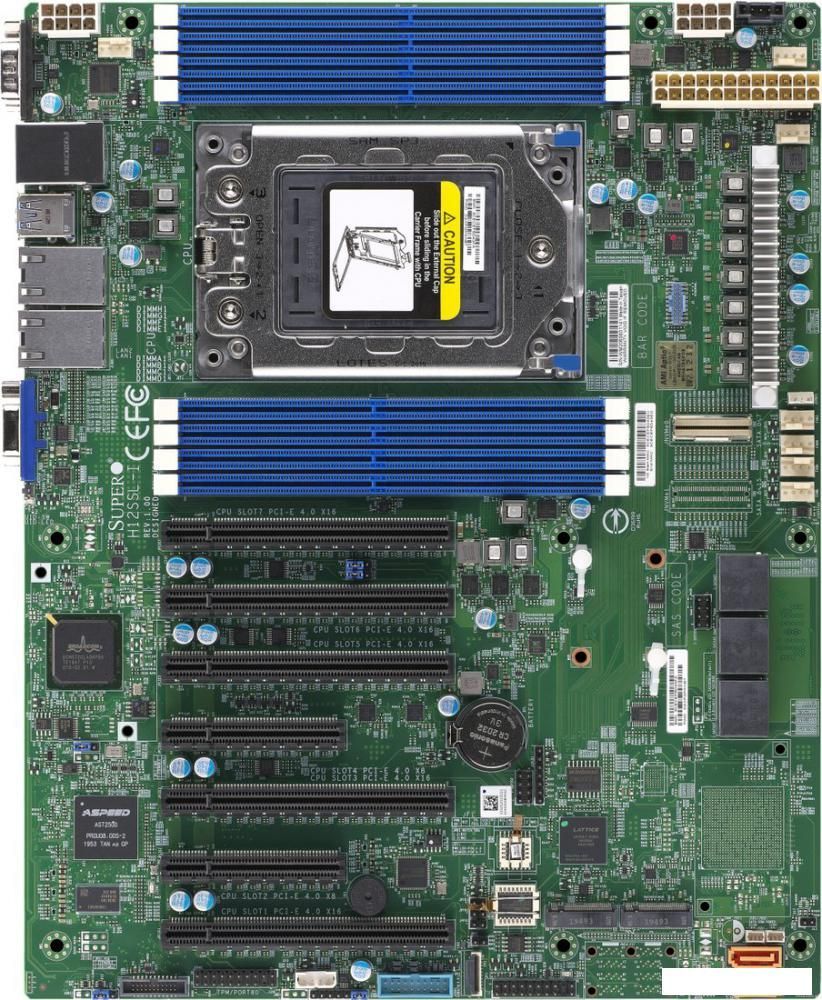 Материнская плата Supermicro MBD-H12SSL-I-B
