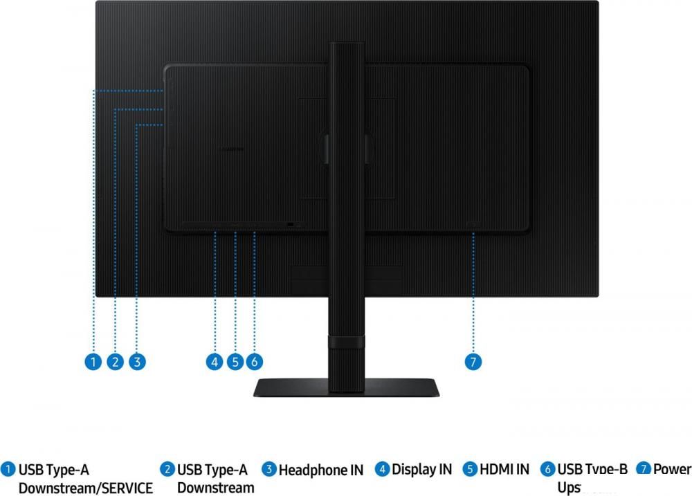 Монитор Samsung ViewFinity S8 LS27D800EAIXCI