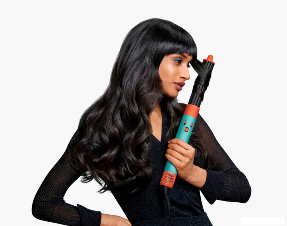 Фен-стайлер Dyson Airwrap Complete Long HS08 i.d. Diffuser (с переходником на евровилку, керамическая патина/топаз)