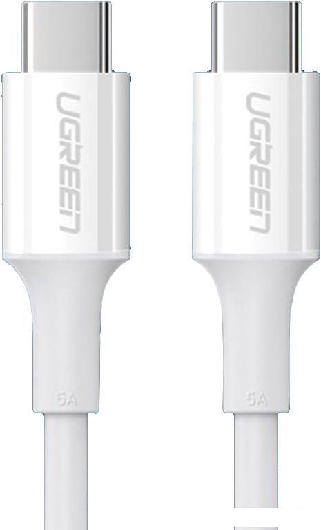 Кабель Ugreen US300 60551 USB Type-C - USB Type-C (1 м, белый)