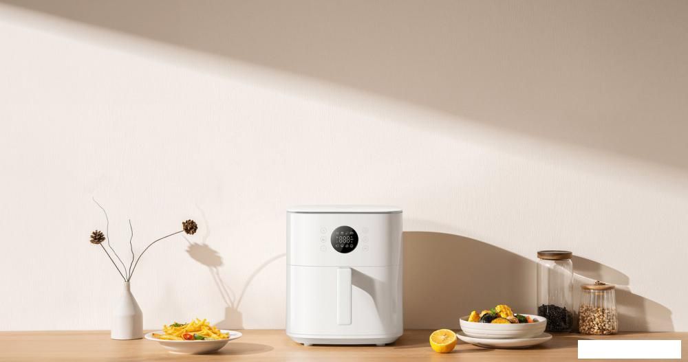 Аэрогриль (аэрофритюрница) Xiaomi Air Fryer 6.5L MAF-W6501 (белый, евровилка)