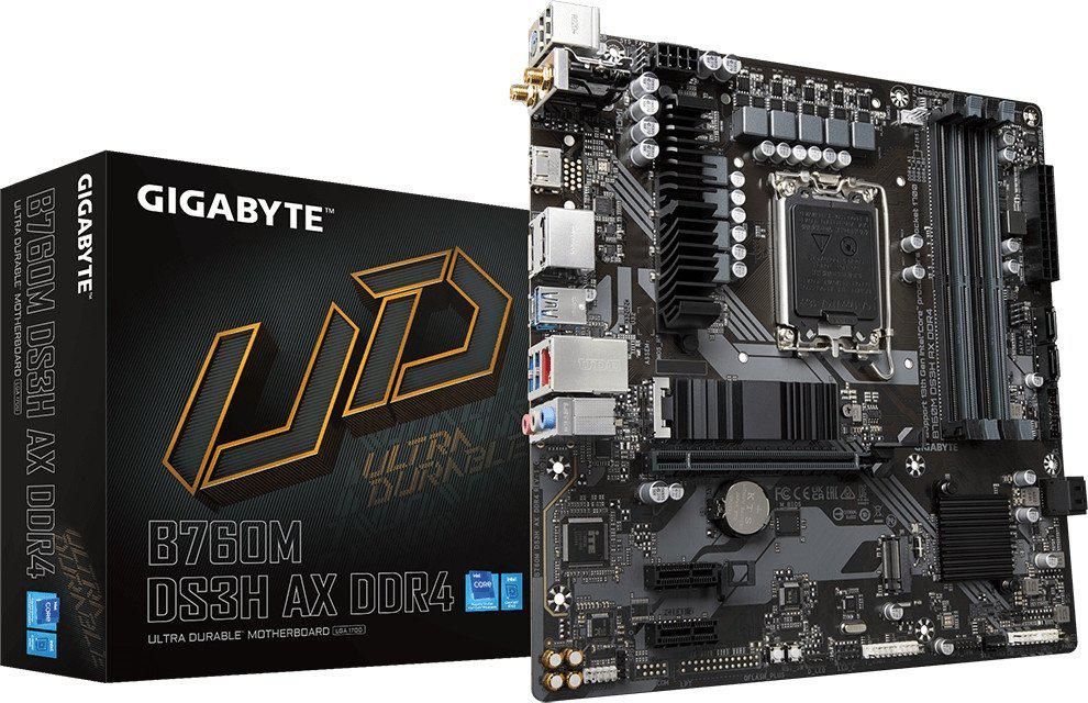 Материнская плата Gigabyte B760M DS3H AX DDR4 (rev. 1.x)