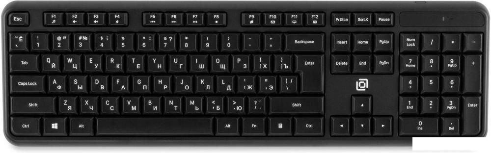 Клавиатура Оклик K888W (черный)