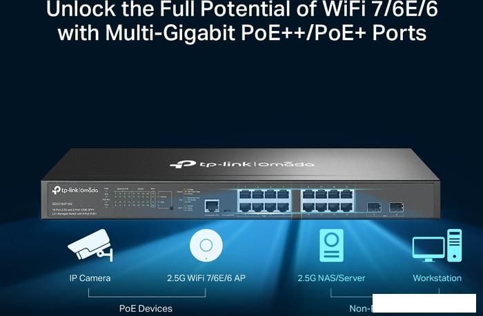Коммутаторы TP-Link Omada SG3218XP-M2 V1